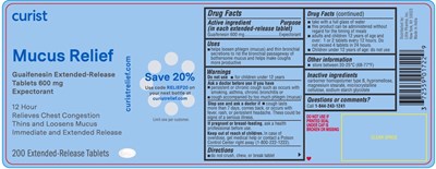 Guaifenesin 600mg (Guaifenesin 600mg)